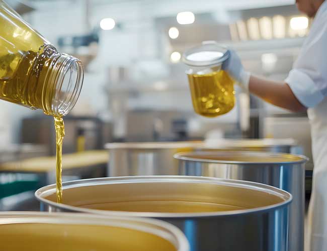aceites a granel cocina industrial