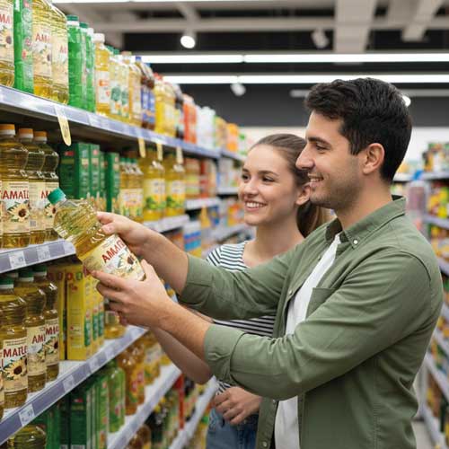 suministro aceite alimentacion supermercado