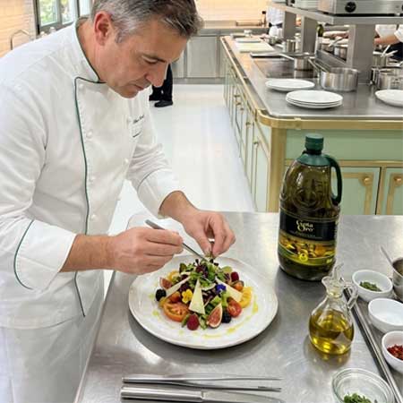 aceite virgen extra ecologico gota de oro para restaurantes