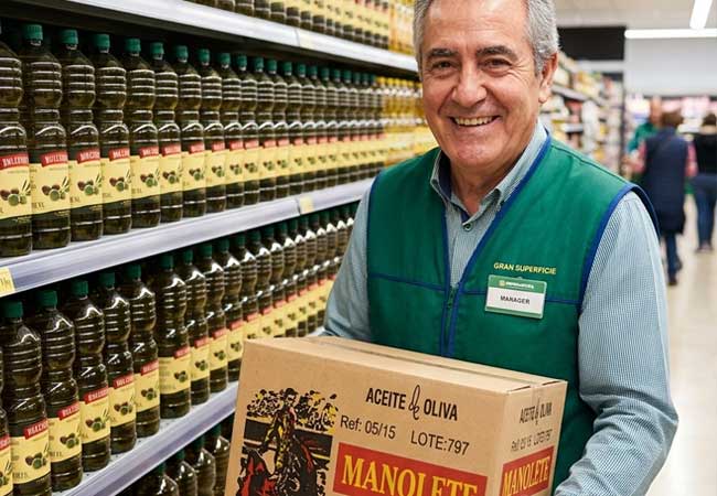aceite para supermercados y grandes superficies de Alimentación